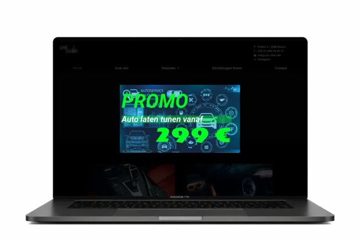 Website car-clinic.be — project van professionele webdesigner Antwerpen