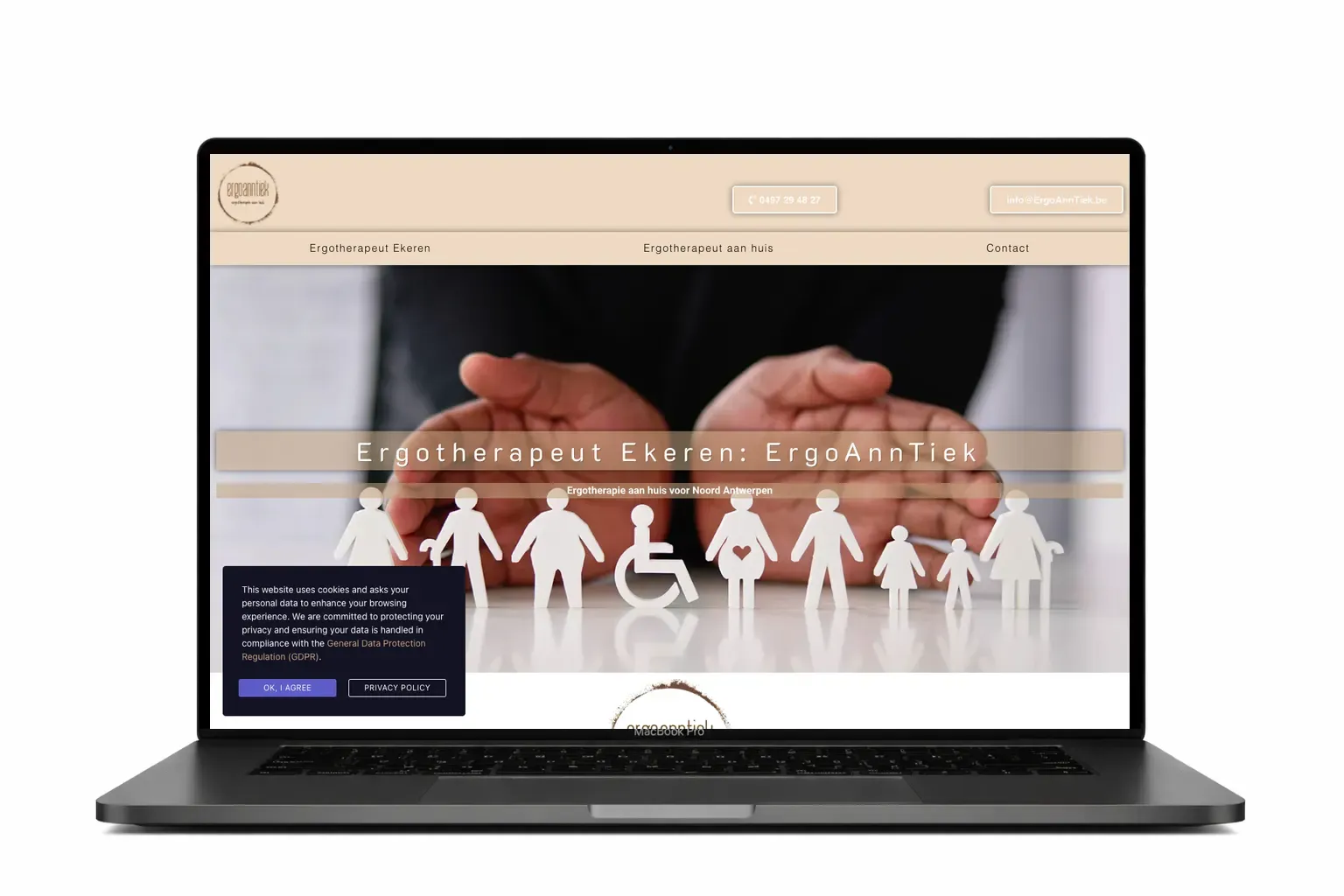 Website Ergo Antiek – Webdesigner Antwerpen – Webdesigner Antwerpen