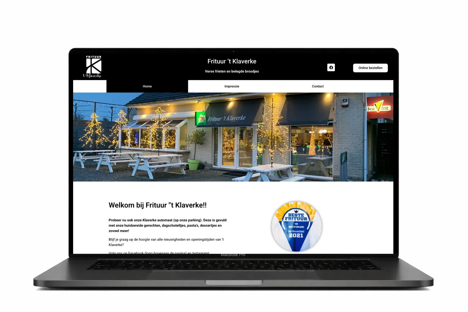 Website Klaverke – Webdesigner Antwerpen – Webdesigner Antwerpen