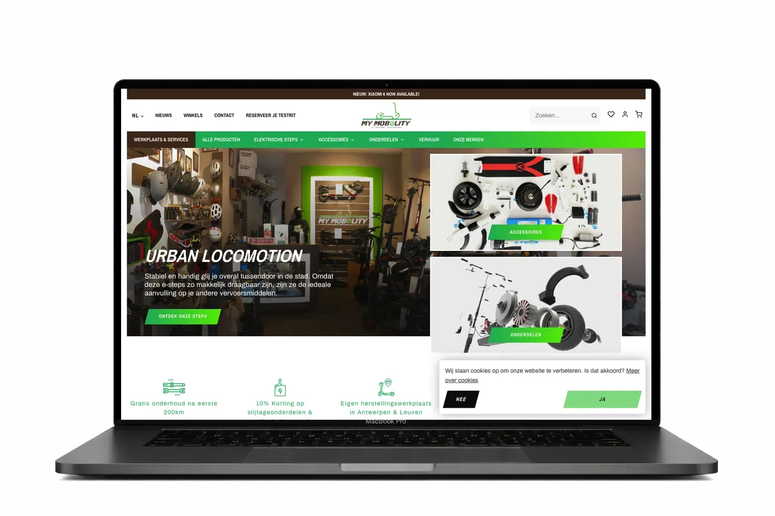 Website MyMobelity mobiliteitshulpmiddelen – Webdesigner Antwerpen – Webdesigner Antwerpen