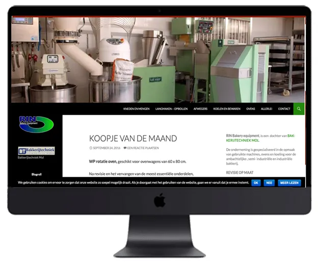 Nieuwe website voor RIN – sterk merkdesign – Webdesigner Antwerpen – Webdesigner Antwerpen