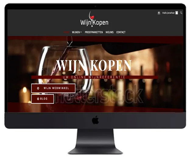 Nieuwe webshop wijnhandel – Webdesigner Antwerpen – Webdesigner Antwerpen