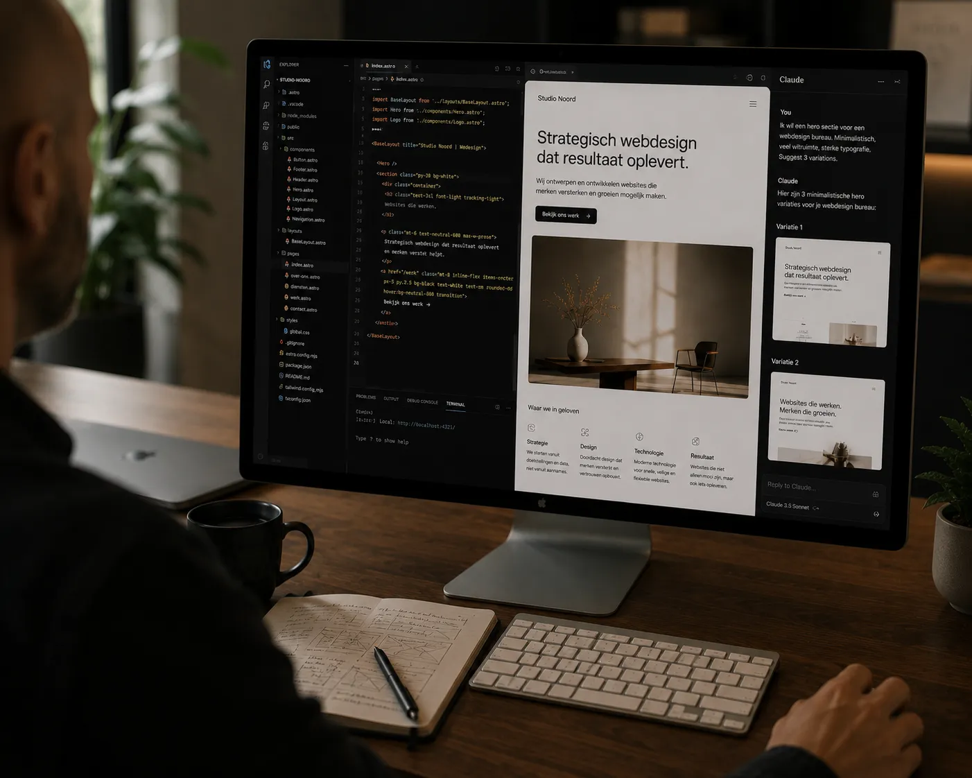 AI-assistent gebruiken tijdens webontwikkeling – AI-toepassingen Antwerpen